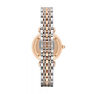 Emporio Armani Women’s Retro Two-Tone Stainless Steel Quartz Watch AR1926